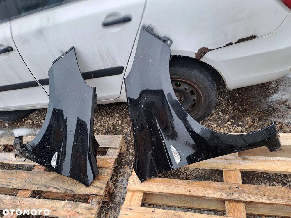 Hyundai I20 błotniki maska zderzak przód drzwi kompletne kod lakieru FR czarne - 1