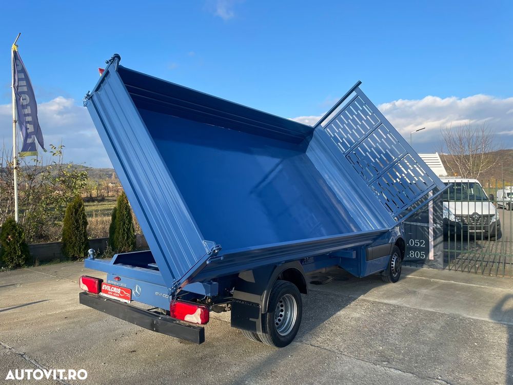 Mercedes-Benz Sprinter BASCULABIL AXA DUBLA SPATE Bena 3.8 m - 7