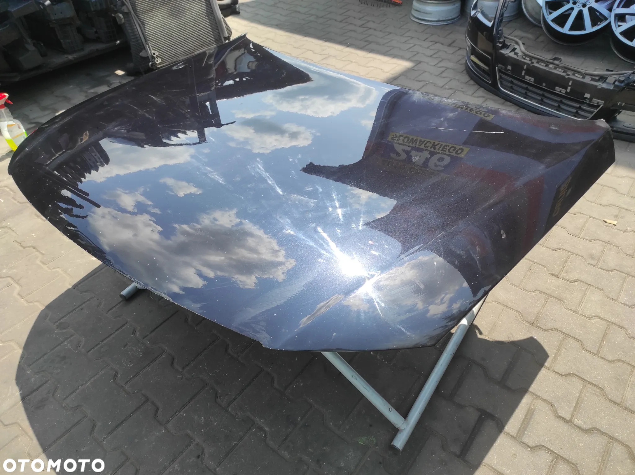 MASKA PRZEDNIA POKRYWA SILNIKA VW PASSAT B6 LC9X CZARNA WYSYŁKA !!! - 2