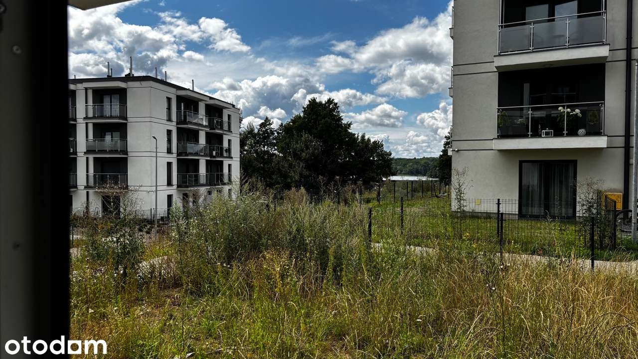 Nowe 3 pokoje 56 m² | ogródek i taras | widok na jezioro