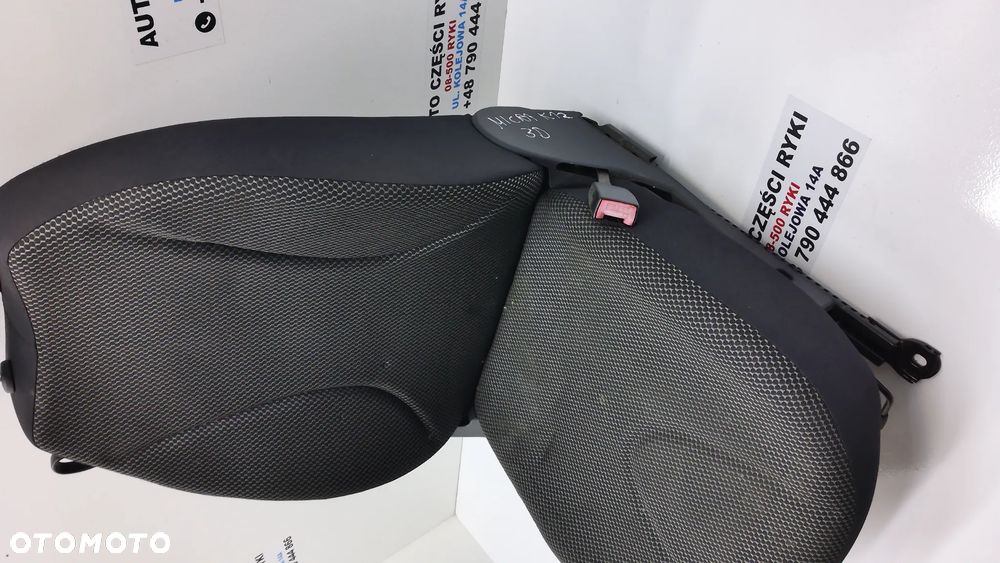 Nissan Micra K12 Siedzenia Fotele Przód 3D - 11