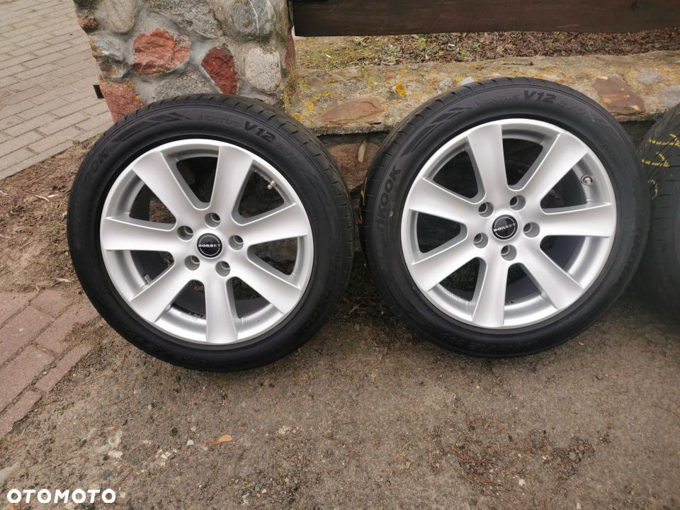 Felgi Aluminiowe 17' BORBET 46787 CN 5X120 ET 35 OPONY HANKOOK VENTUS V12 EVO 225/50ZR17 - 2