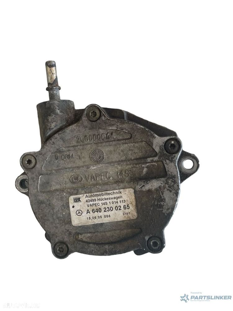 Pompa de vacuum MERCEDES-BENZ A-CLASS II W169 2004 - 2012 2.0 A 180 CDI OM 640.940 A6402300265 - 1