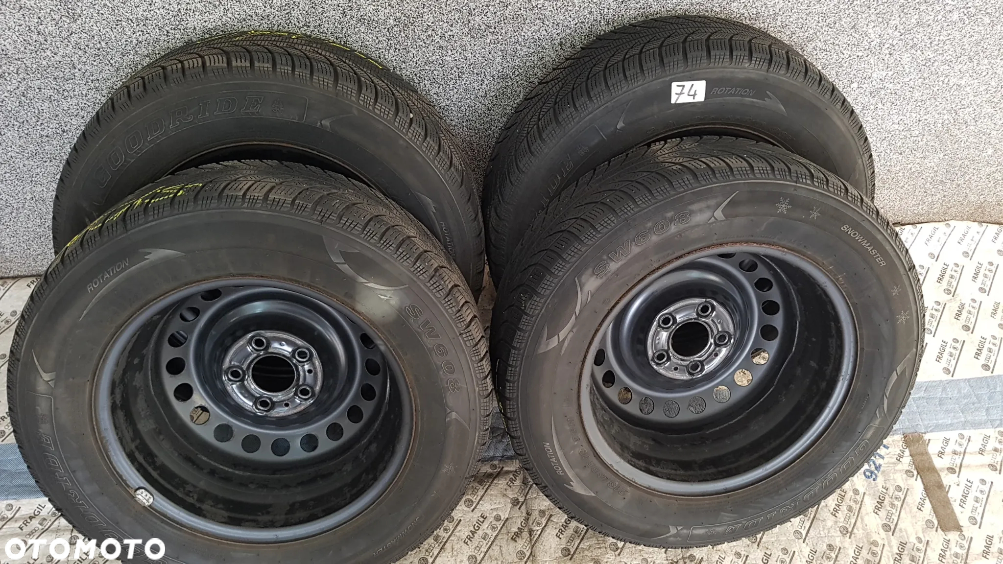 KOŁAZIMA  RENAULT KADJAR 5X114,3  6,5JX16 215/65R16 CZUJNIKI TMPS - 16