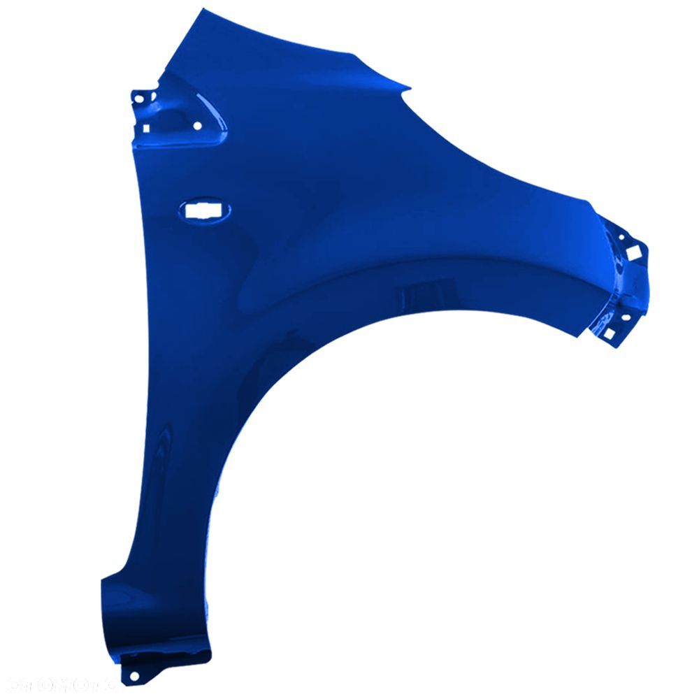 BLU Błotnik CITROEN C1 KNR prawy niebieski 2005-2014 przód ocynk BlauDamas - 2