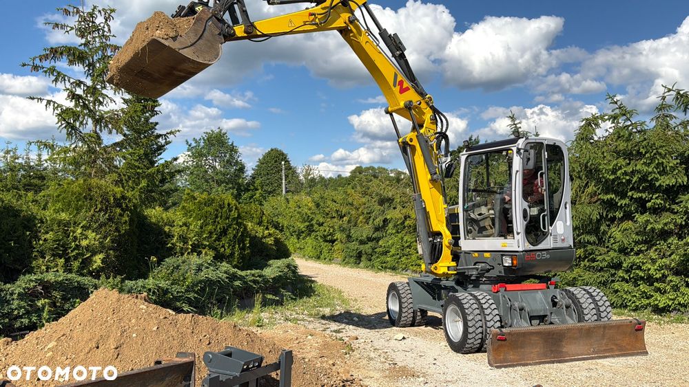 Wacker Neuson Koparka Kołowa 6 TON Wacker NEUSON 6503 -2 Pług Ramię Long 3 Łamane POWERTILT Lenhoff Klimatyzacja łyżki przedsiębierne MS03 6503 ew65 wiertnica  Takeuchi TB175W Yanmar B75W widły grabie - 9