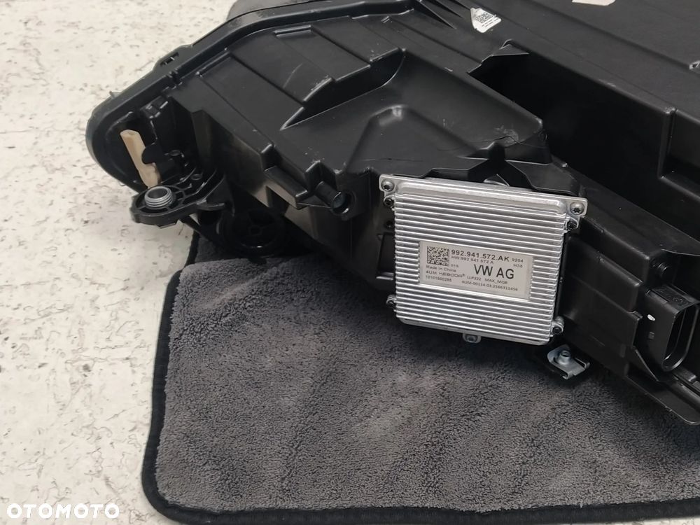 VW GOLF 8 VIII LIFT 2024- LAMPA REFLEKTOR PRZÓD PRZEDNI LED IQ LIGHT SREBRNY ŚRODEK LEWA PRZETWORNICA ORYGINAŁ - 12
