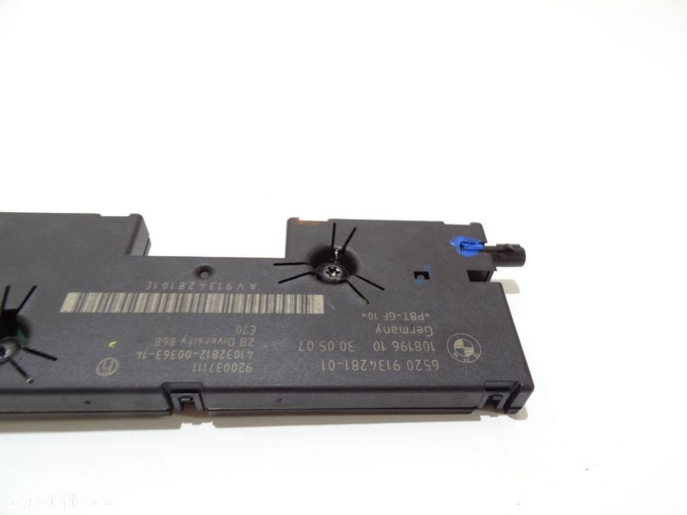WZMACNIACZ ANTENOWY DIVERSITY BMW X5 E70 OE 9134281 (20186167) - 4