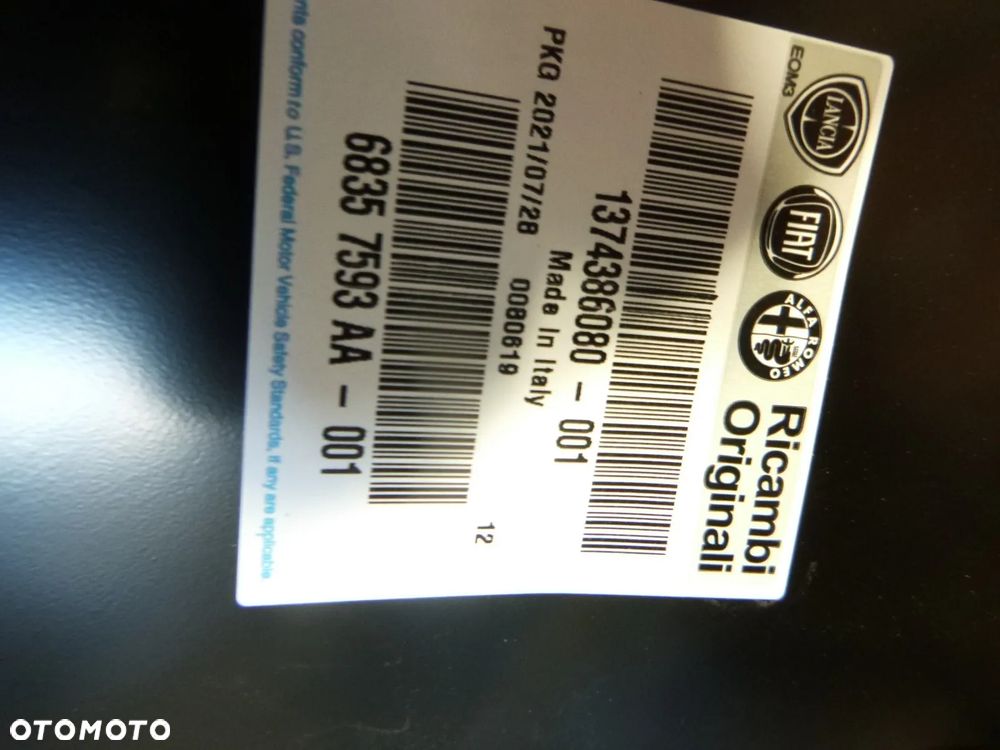 ducato boxer jumper 14r- błotnik nowy oryginał przód przedni - 2