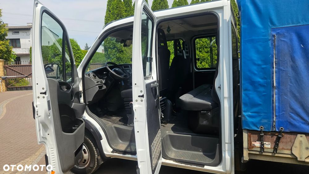 Iveco DAILY 35C17 3.0 HPI  35C DUBEL KABINA  7-OS SKRZYNIA  PAKA 3,20 M  IDEALNE POD KIPER  WYWROTKA - 10