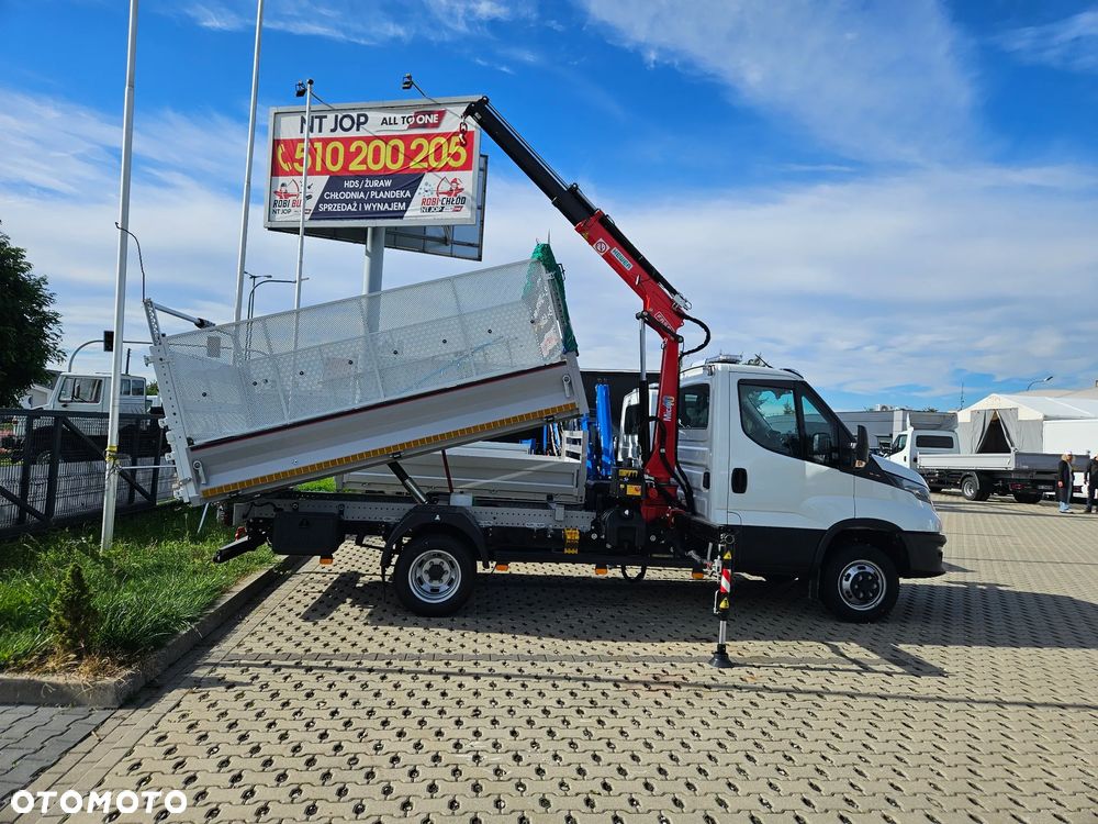 Iveco daily 50c/35c- 70c żuraw, Hds, wywrotka skrzynia - 25