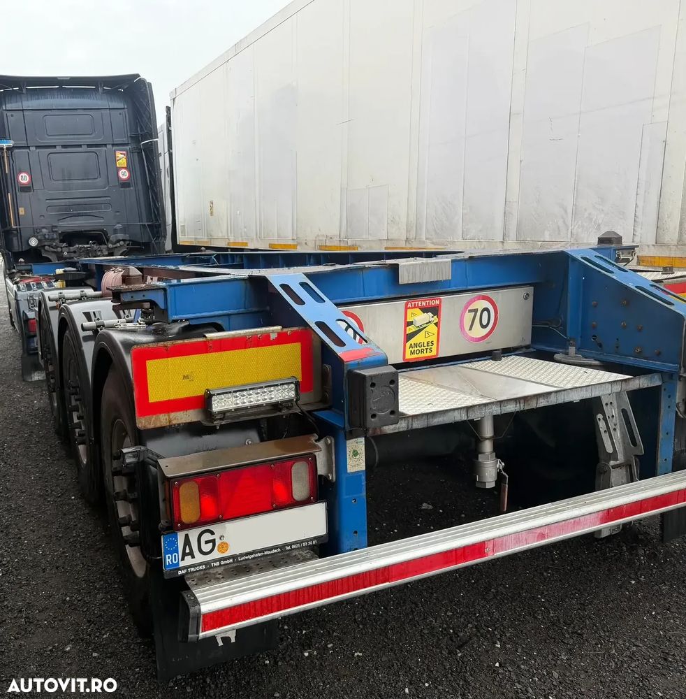 Schmitz Cargobull Transcontainer 20 picioare ADR sasiu container - 3