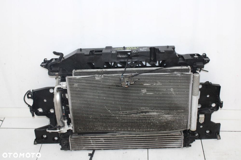 RENAULT SCENIC III 09R- 1.5 DCI PAS PRZEDNI CHŁODNICE KOMPLET - 1