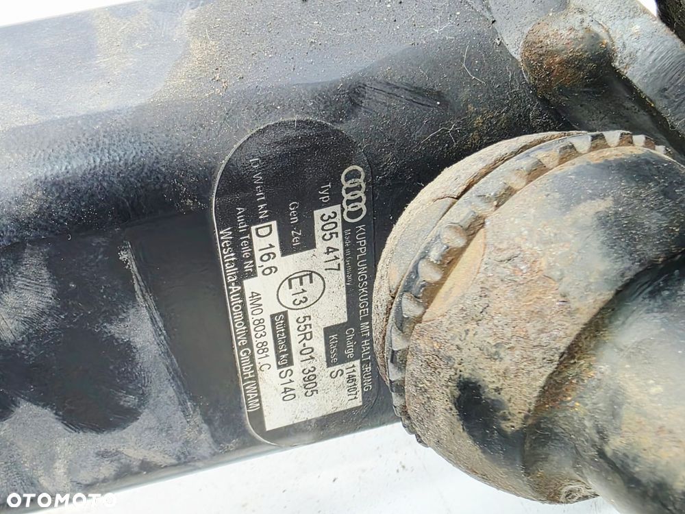 HAK HOLOWNICZY SKŁADANY WESTFALIA KOMPLETNY AUDI Q7 4M 4M0803881C - 14