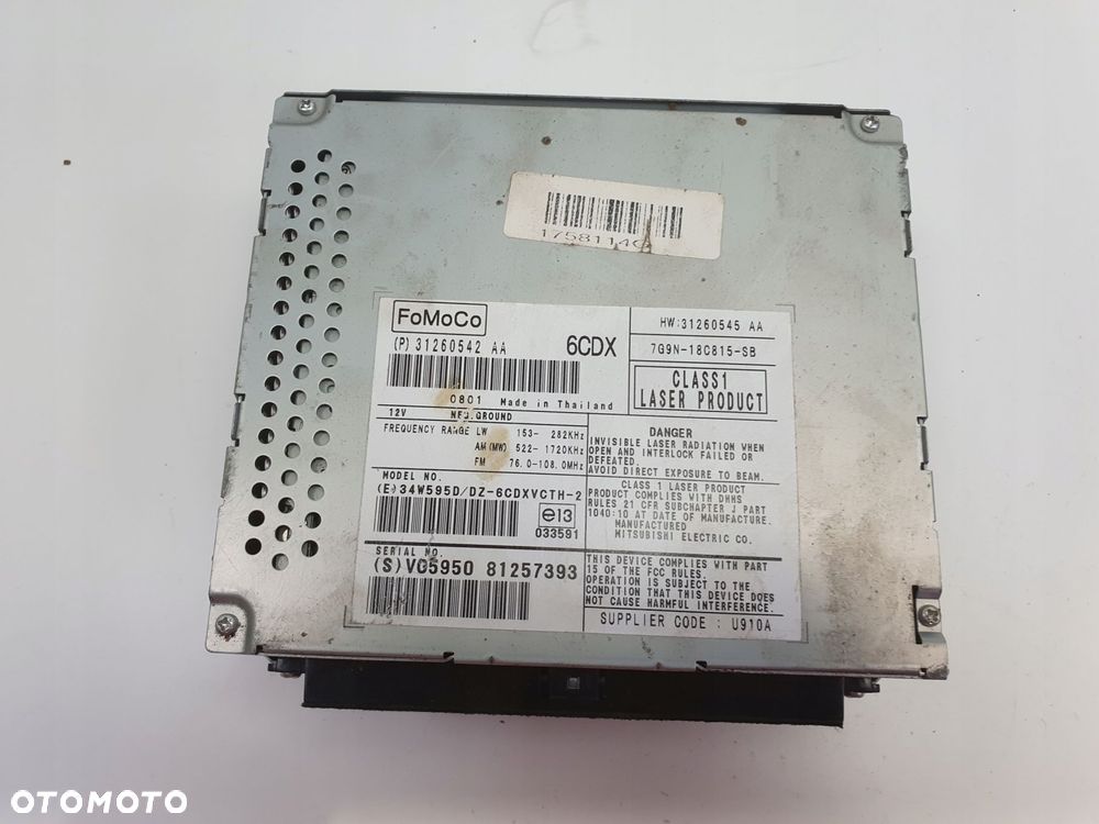 Volvo V70 III S80 II RADIO CD radioodtwarzacz CZYTNIK NAWIGACJI 31260542 - 14