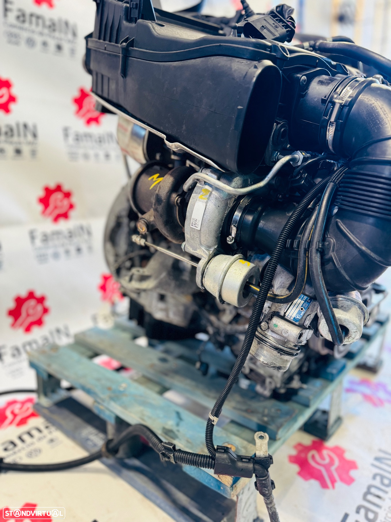 Motor Mercedes Classe C 2.2CDi W204 / 651.911 - 4