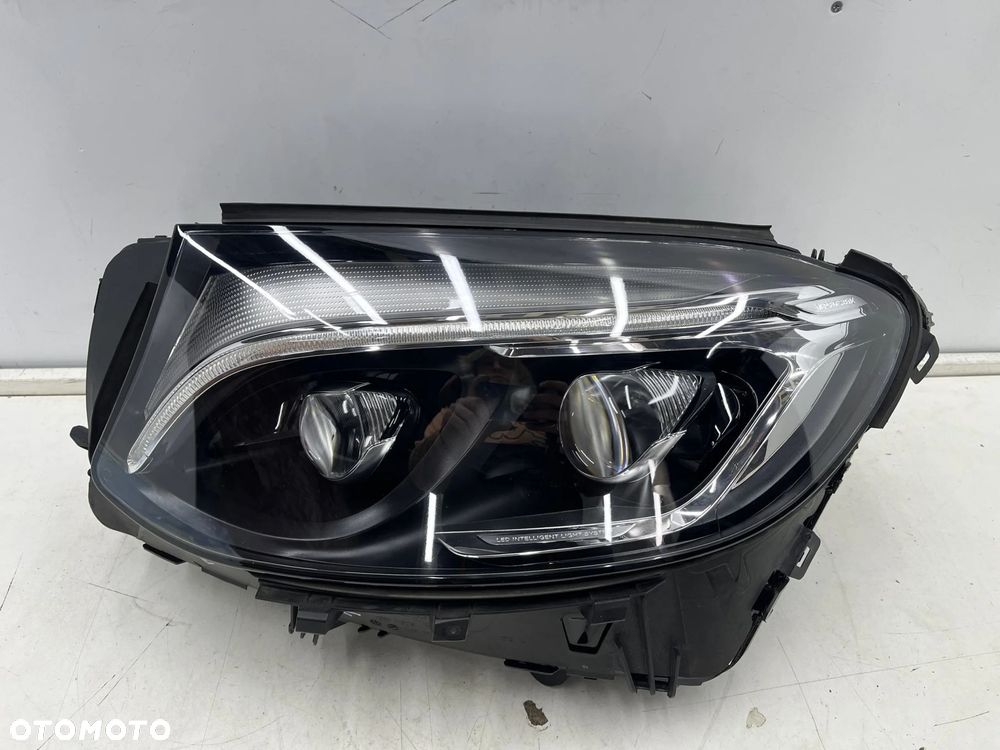 Lampa reflektor Mercedes GLC I x253 w253 15-19r. LEWA przednia FULL LED Europa oryginal lewy przód a - 1