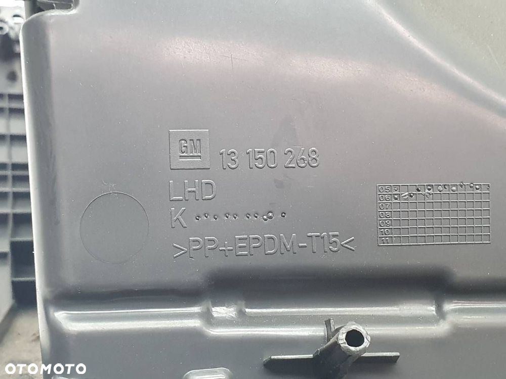 SCHOWEK PASAŻERA OPEL ZAFIRA B CZARNY 13150268 EUROPA - 6