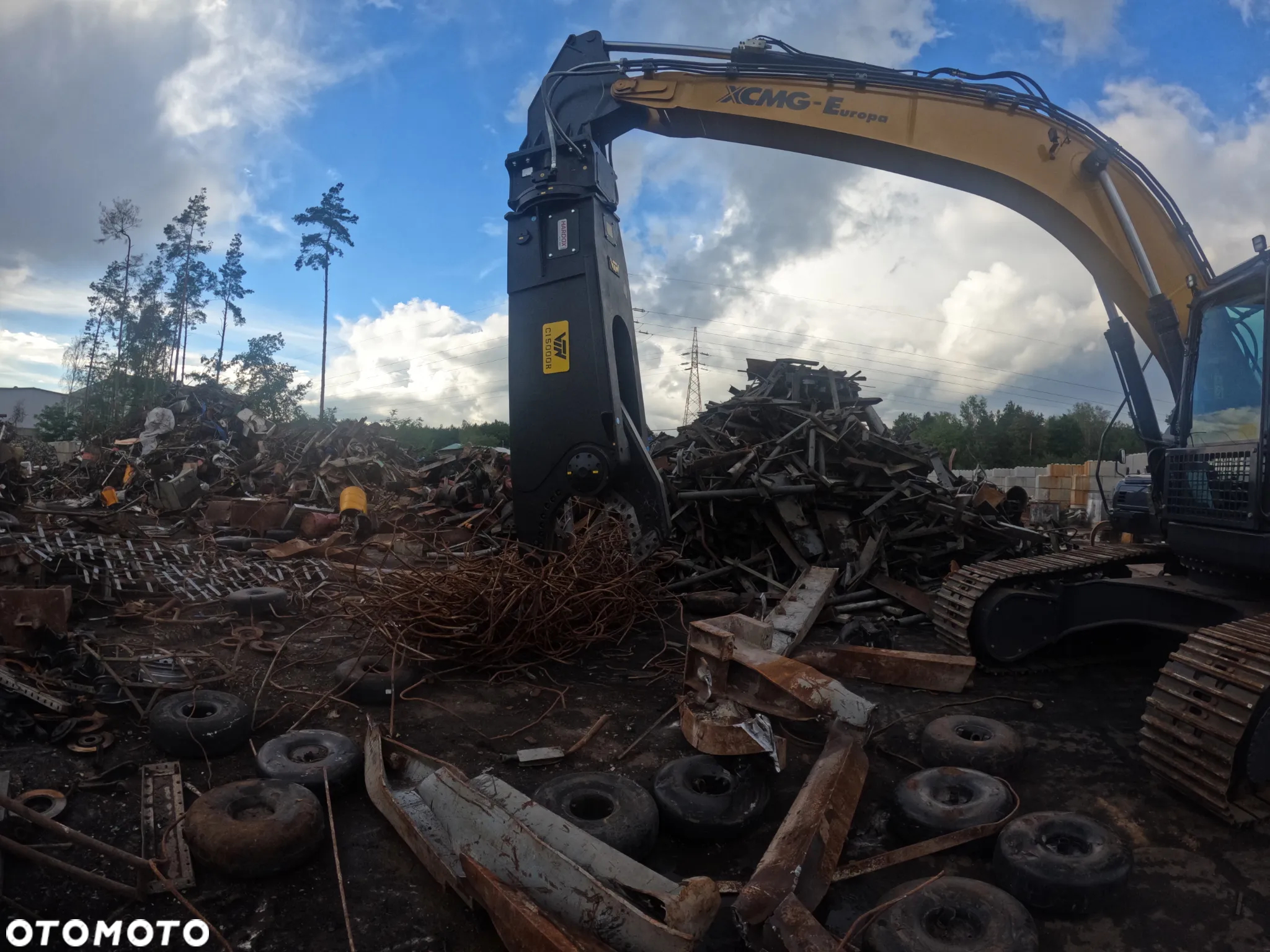 Obrotowe nożyce do cięcia stali złomu VTN CI5000 - 10