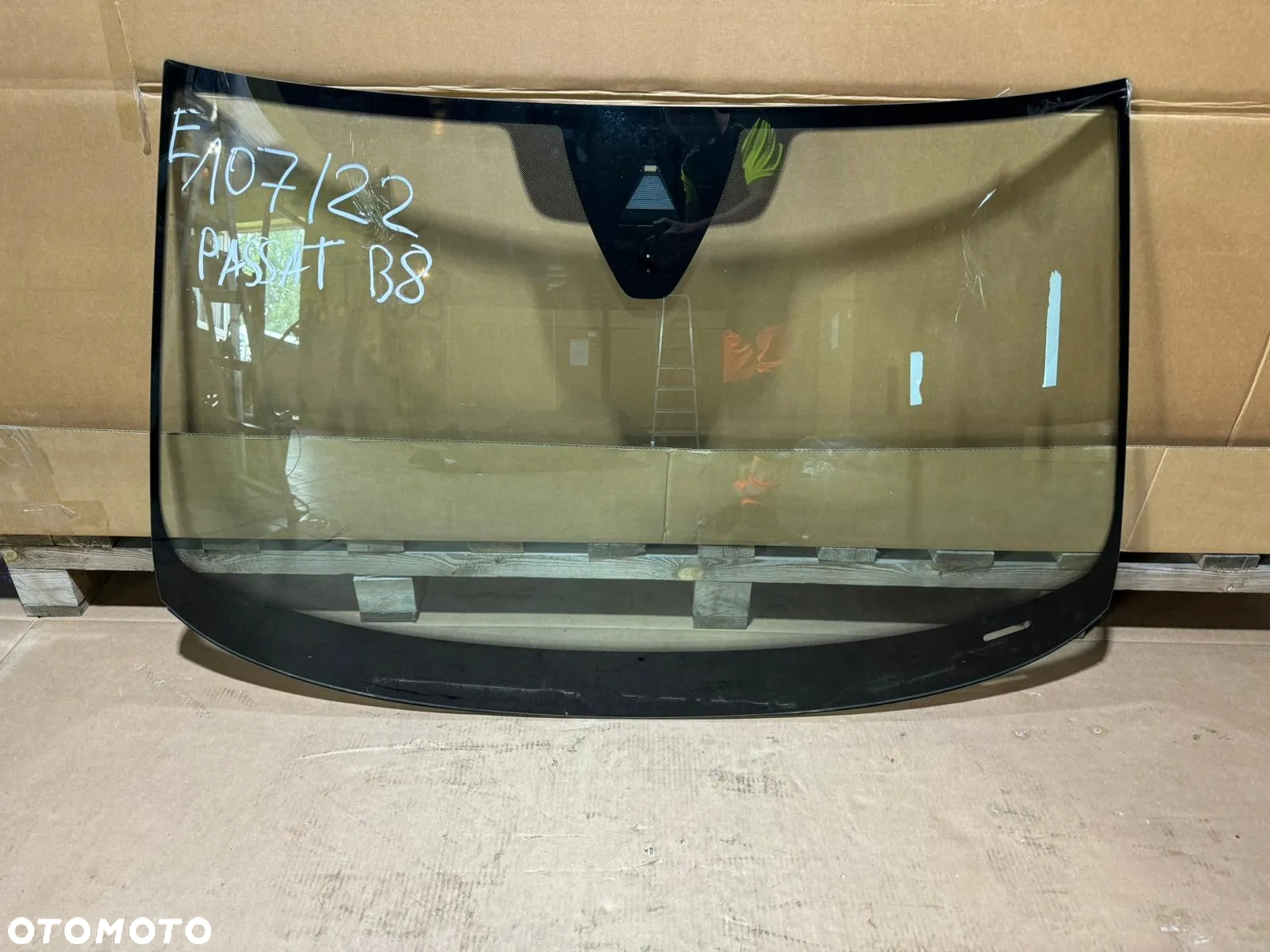 VW PASSAT B8 SZYBA PRZEDNIA CZOŁOWA PODGRZEWANA GRZANA CZUJNIK SENSOR ORYGINAŁ 22 R 2022 ROK 21 2021 2020 R 20 R NOWA! - 25