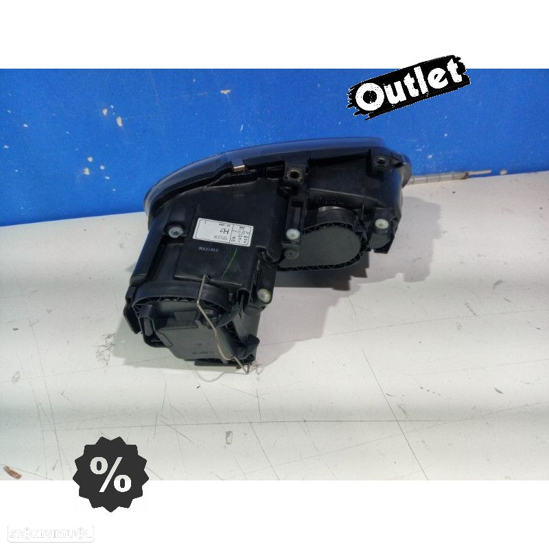 R146616C1 FAROL ESQ VOLKSWAGEN VW CADDY 04-10 TOURAN 03-06 FUNDO PRETO - 5