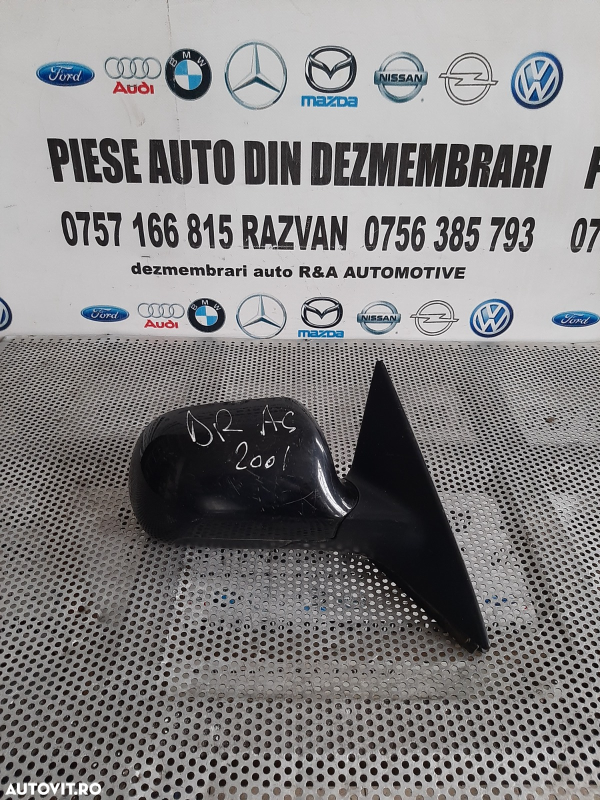 Oglinda Dreapta Electrica Fara Sticla Audi A5 C5 An 1998-1999-2000-2001-2002-2003 Vanduta De Firma - 4