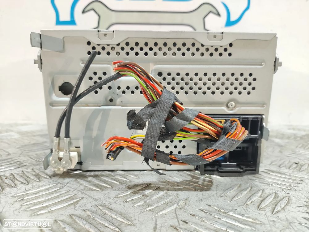 DISPLAY RADIO AUTORADIO ORIGINAL VW VOLKSWAGEN TOURAN 2 II MK2 8T3 3C8035195F MULTIFUNÇÕES LEITOR CD DVD GPS - 6