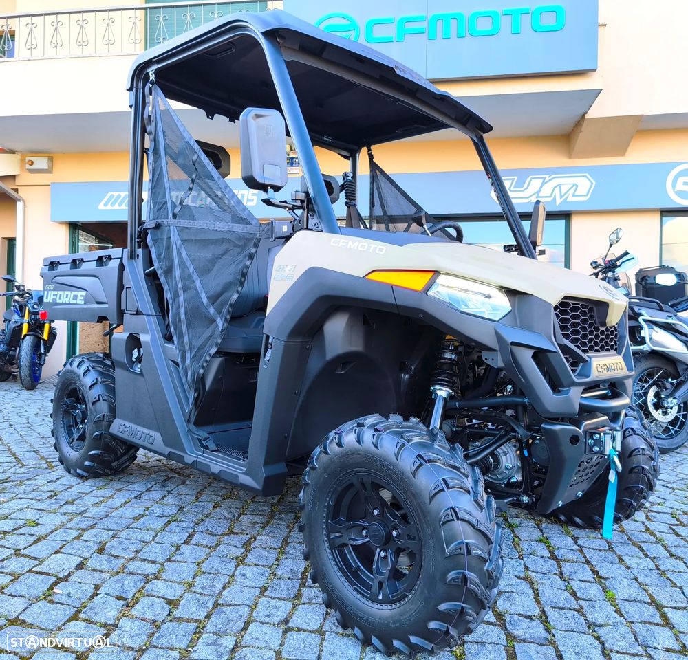 CF Moto U Force 600 EPS UTV 4x4 Camp.0%Juros - 3
