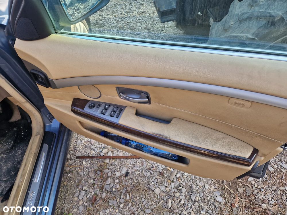 bmw e65 750 fotel kanapa deska kokpit podsufitka boczek podłokietnik licznik panel szyb stacyjka - 2