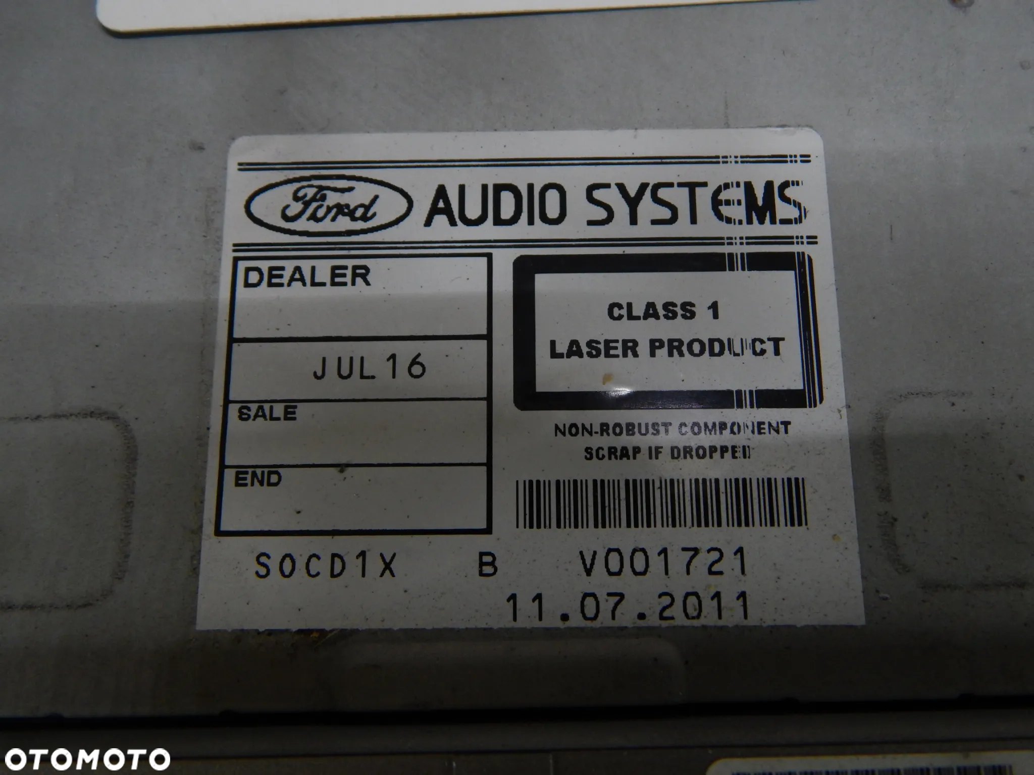 Radio fabryczne Ford KUGA Mk1 Focus C-max mondeo 08-13 Łuków części - 4