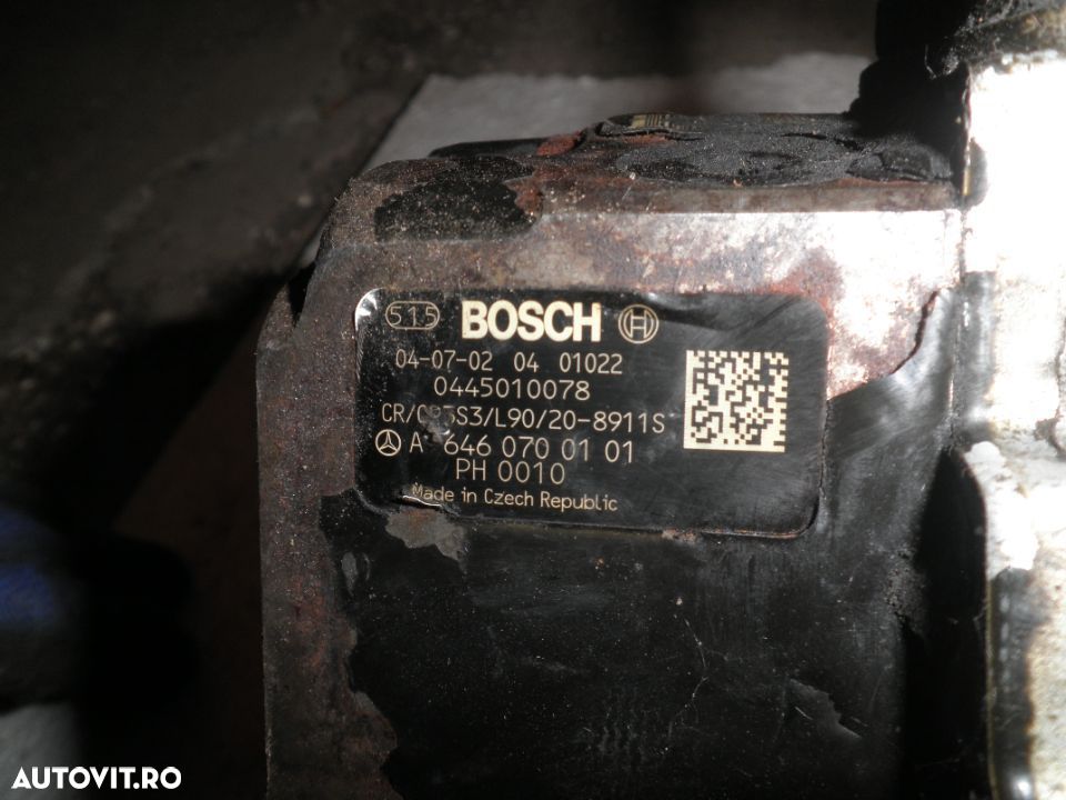 Pompa Inalta Presiune Mercedes Sprinter 2.2 CDI, Vito 2.2 CDI  0445010078 A6460700101 - 5