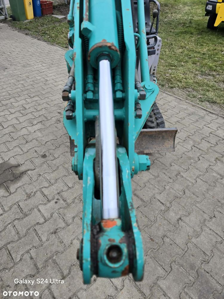 Kubota IHI is9ux Japonska minikoparka Oryginalna po serwisie 1 tona 1653 moto godziny Yanmar Film - 12