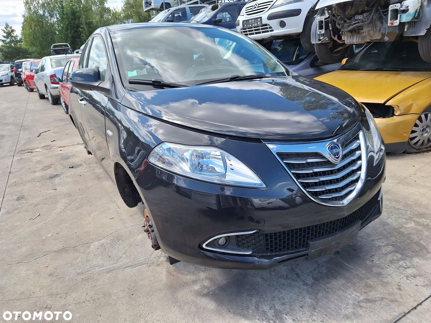 Lancia Ypsilon 3 III 312 11- PANEL PRZEŁĄCZNIK SZYB LEWY PRZÓD 735531346 - 11
