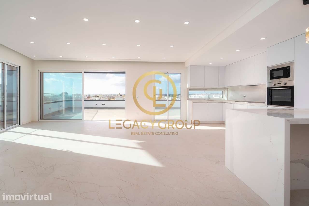 Penthouse T3 de luxo com vista mar – Quarteira - Grande imagem: 2/26
