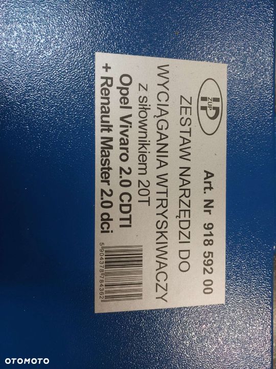 Wyciągacz wtryskiwaczy z siłownikiem 20t Renault/Opel/Nissan 2.0dCi/CDTi wynajem - 3