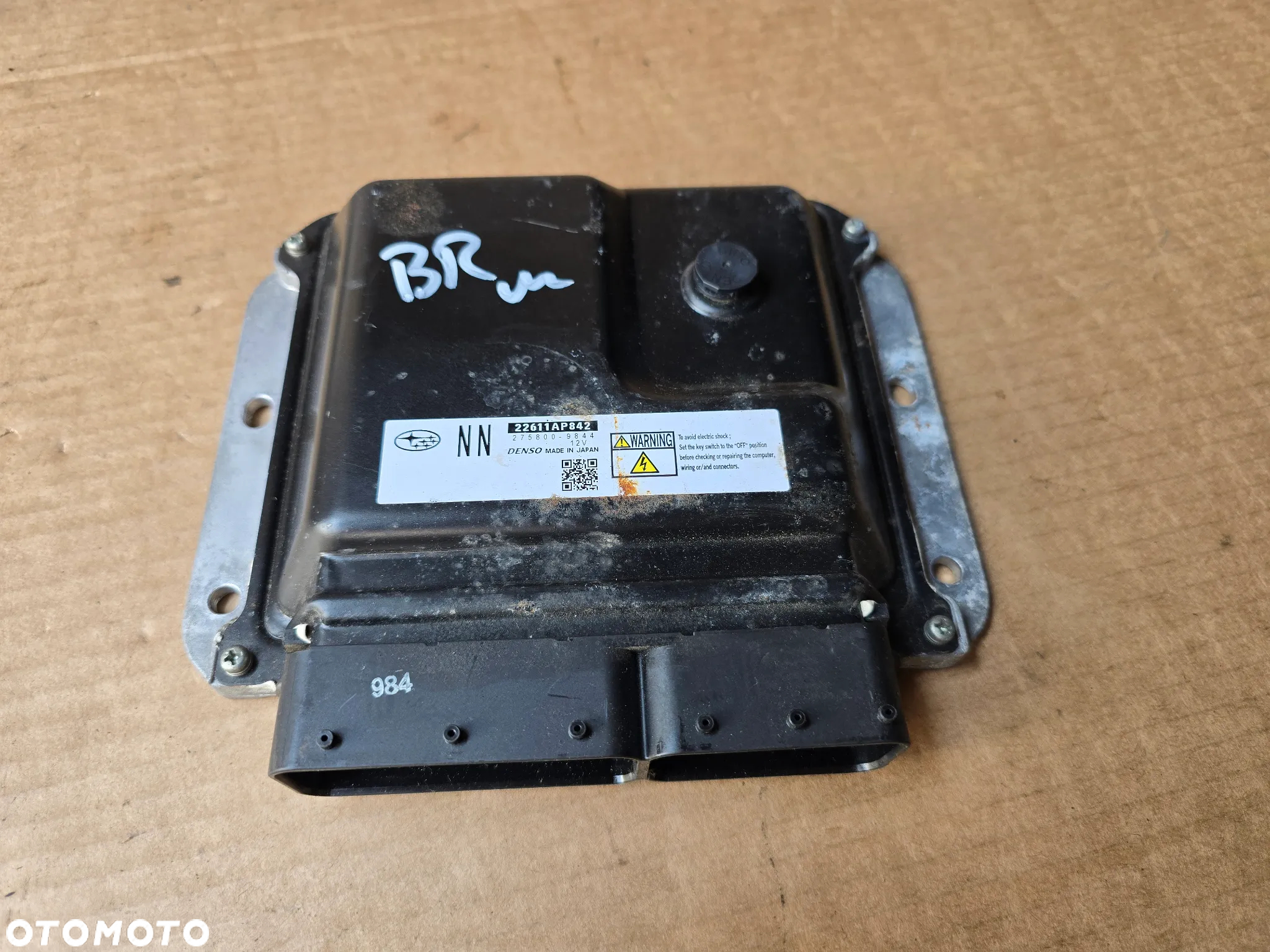 Subaru Outback IV BR zestaw startowy licznik kluczyki komputer silnika moduły skrzynka blokada kierownicy diesel - 3
