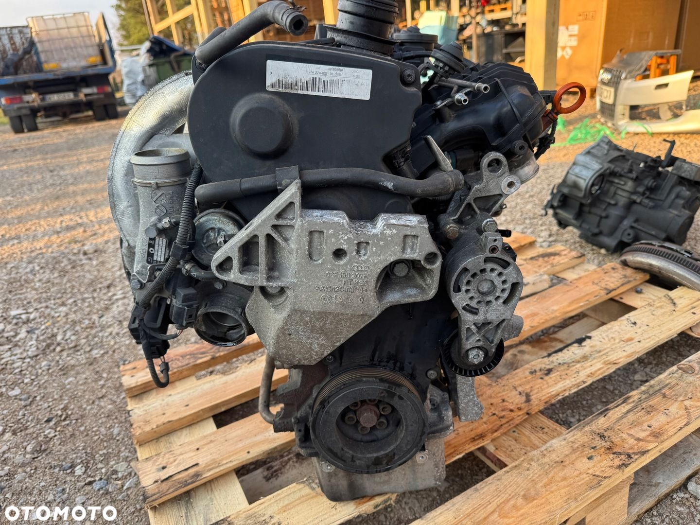 SILNIK KOMPLETNY AUDI TT 8J 2.0 TFSI BWA - WAWA - 5