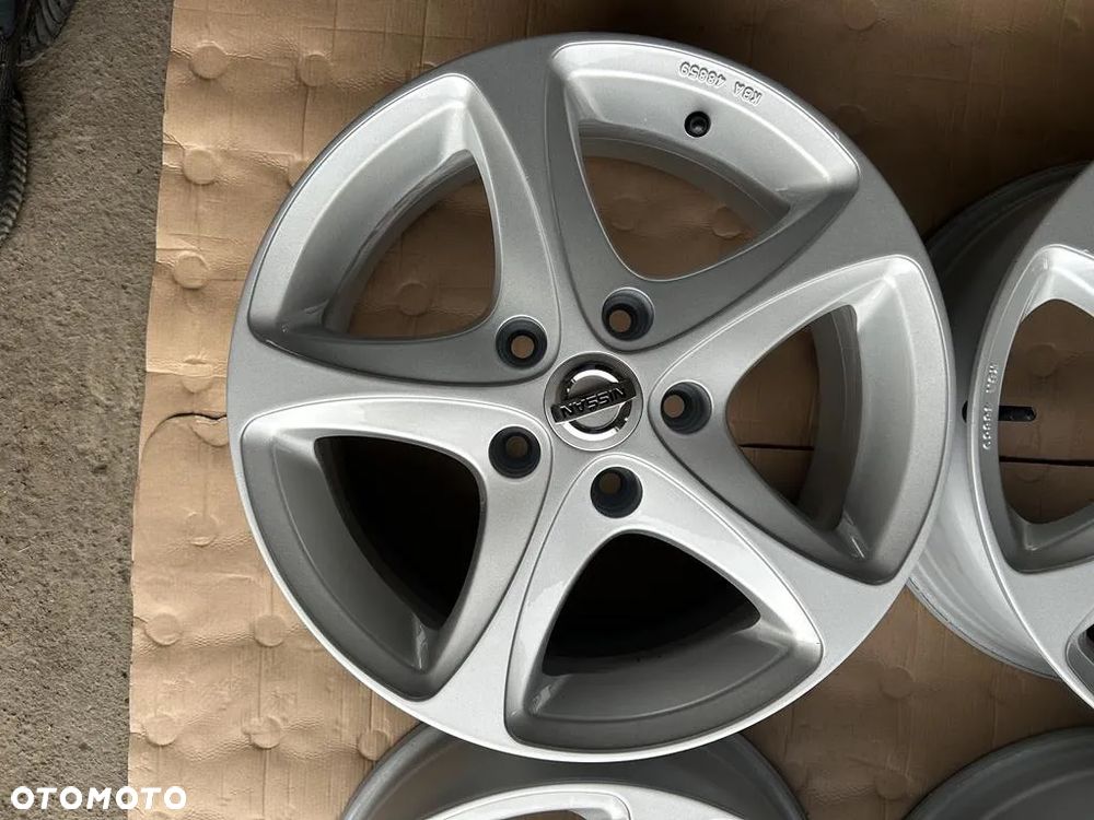 4x FELGI ALUMINIOWE Nissan alufelgi Komplet R16 6.5" ET43 5x114,3 KBA 48859 - 6