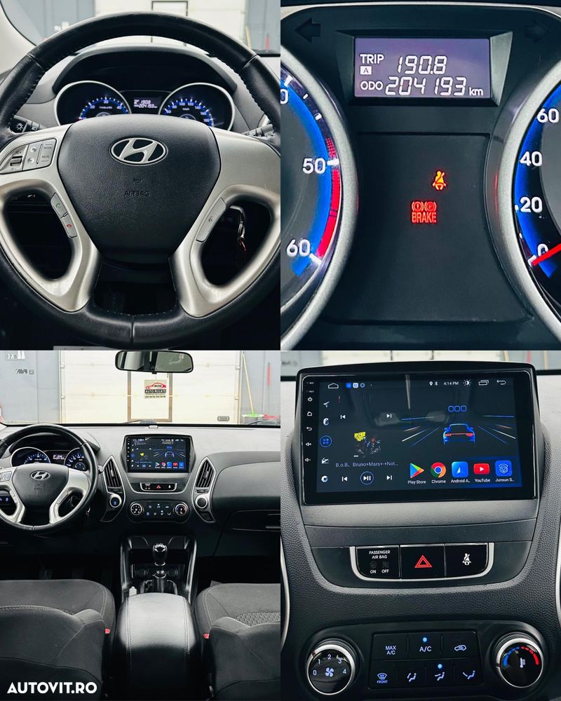 Hyundai ix35 1.7 CRDI 2WD blue Finale Silver - 9