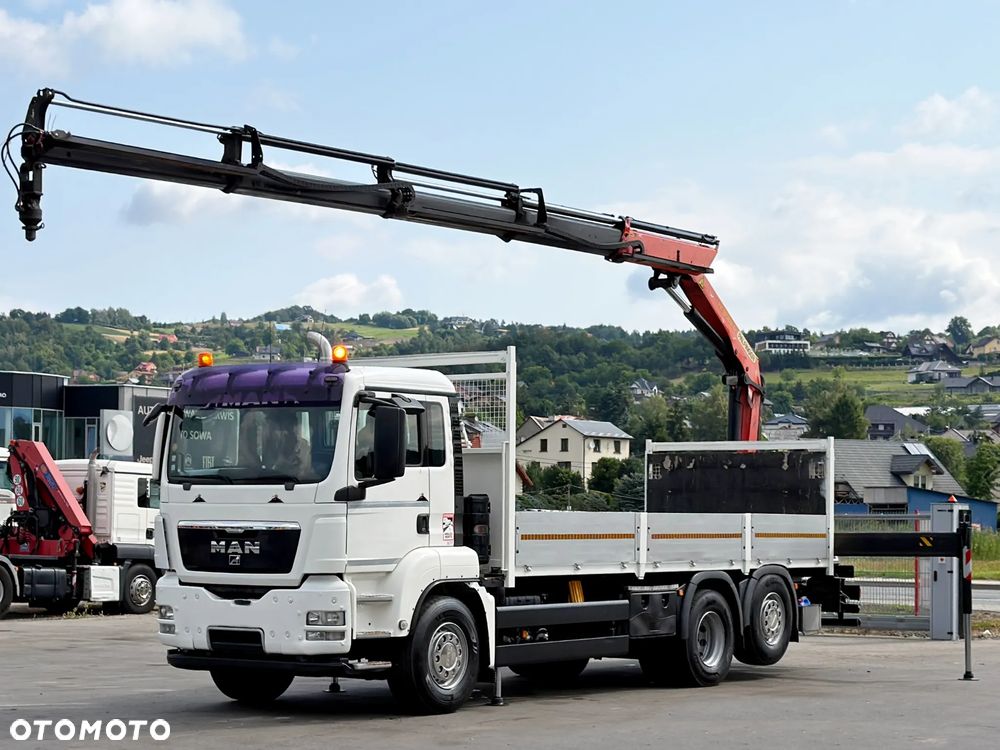 MAN TGS 26.400 * SKRZYNIA 6,50 m + PALFINGER PK 18002 - EH C + PILOT - 2