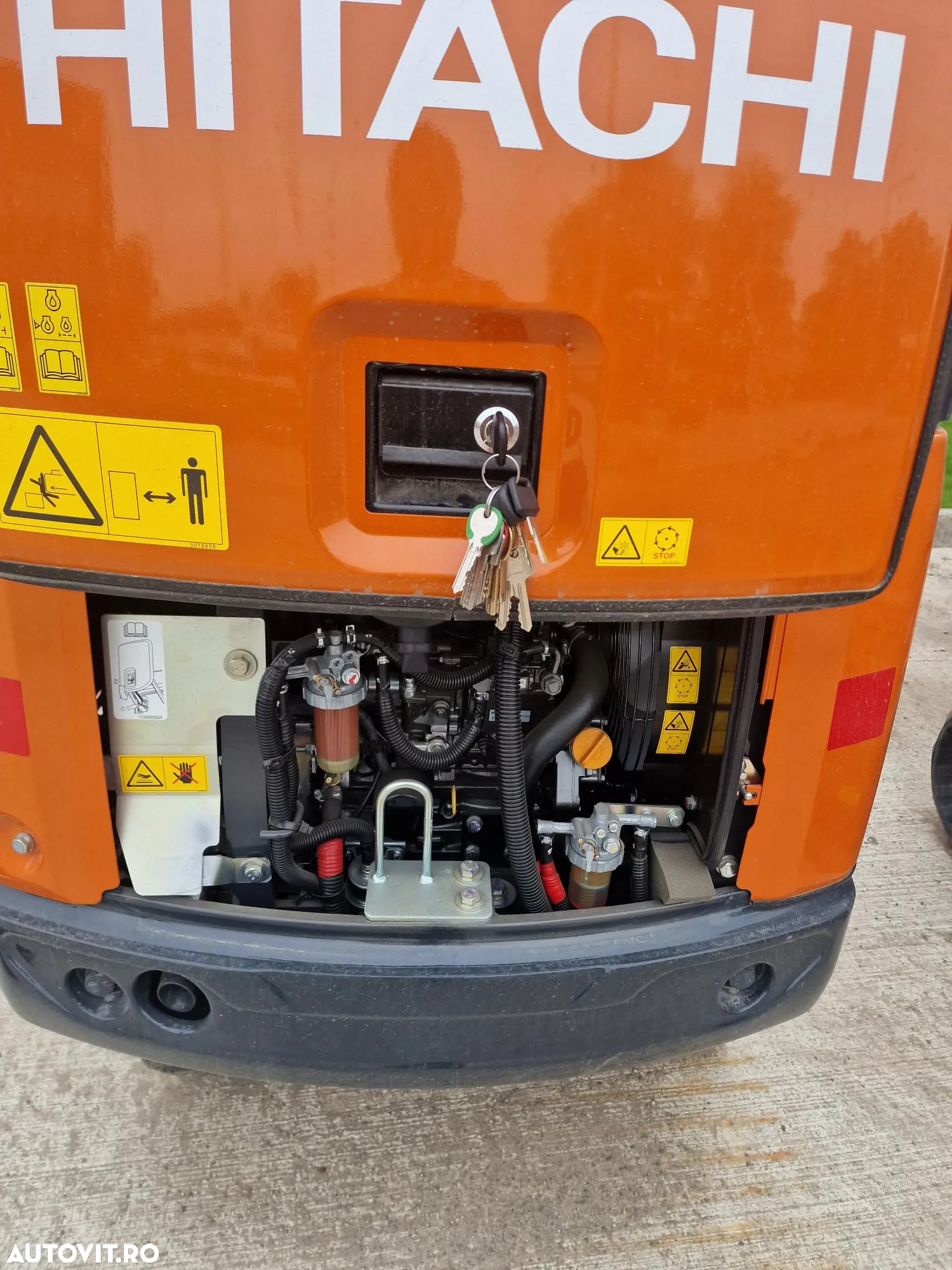 Hitachi ZX19-6, 2 tone, Cabina inchisa, inst picon, senie extensibile, cupa lat 400mm, garantie 1 an, posibilitate leasing, produsa in JAPONIA-PROMOTIE 26500 EUR+Tva - 10