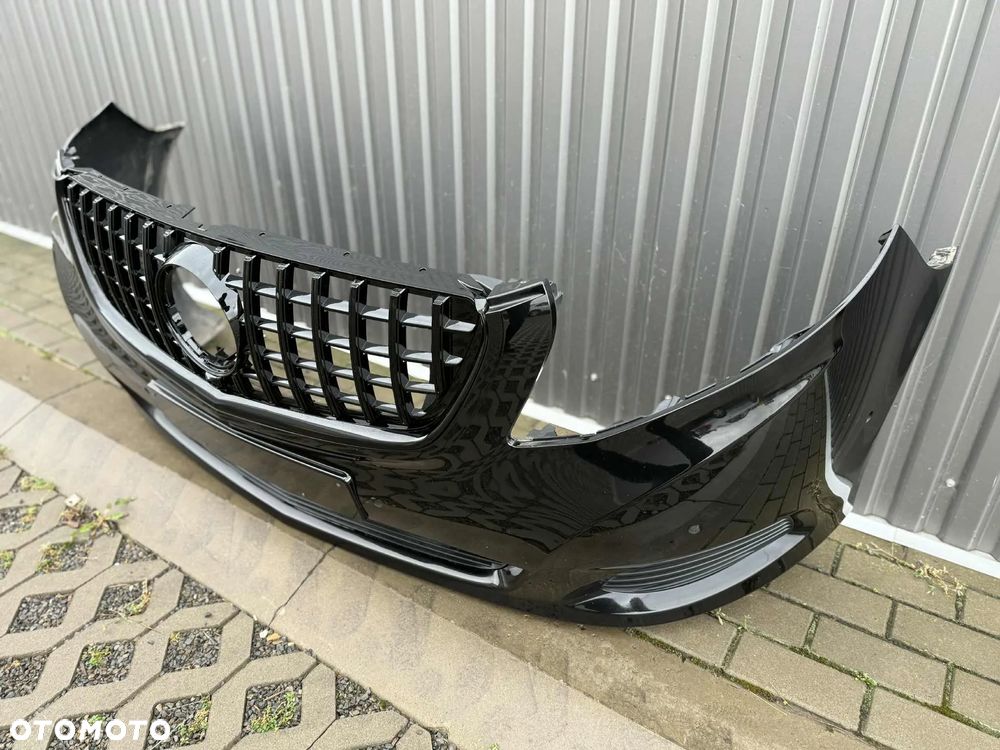 Mercedes V Klasa W447 Zderzak przód przedni 191 6xPDC Grill kompletny 14-19. Bardzo ładny - 3