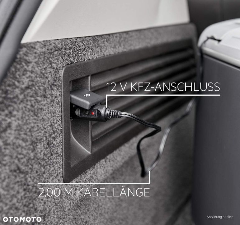 Lodówka turystyczna AEG KK28 bar 12V/230V - 7