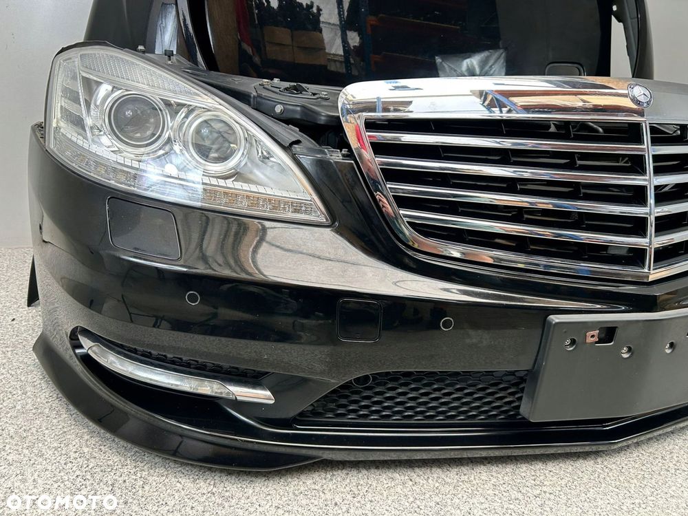 MERCEDES S W221 LIFT AMG ZDERZAK PAS LAMPY BI XENON CHŁODNICE BŁOTNIKI - 2