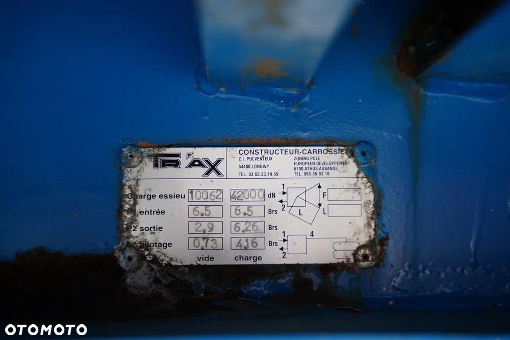 Trax NACZEPA / LAWETA NISKOPODWOZIE 15,3 M / 4 OSIE / 2 SKRĘTNE / DMC 65 000 KG - 36