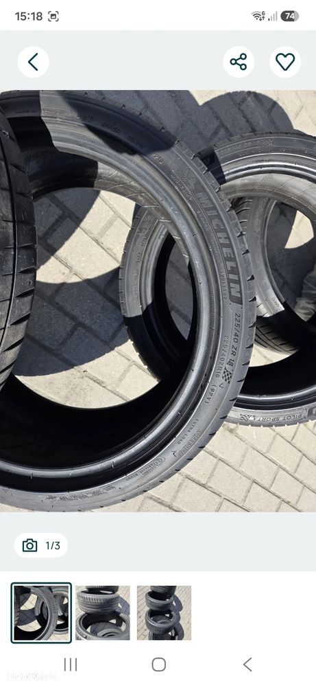 Opony Letnie Michelin Pilot Sport 4 225/40 R18 92Y XL | Komplet 4 szt. - 1