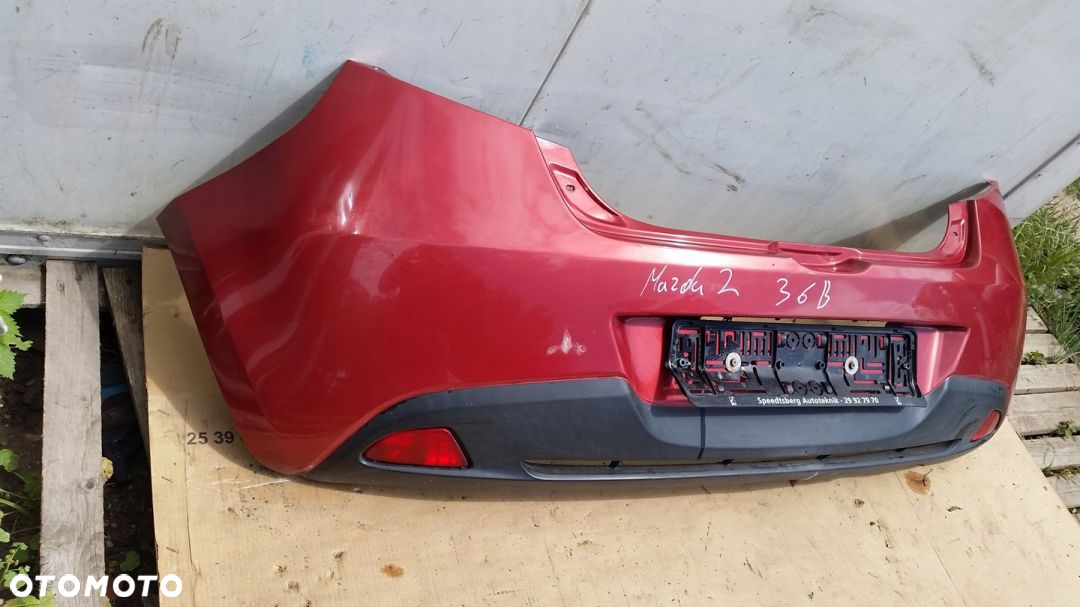 MAZDA 2 ZDERZAK TYLNY 36B D651-50221 - 2