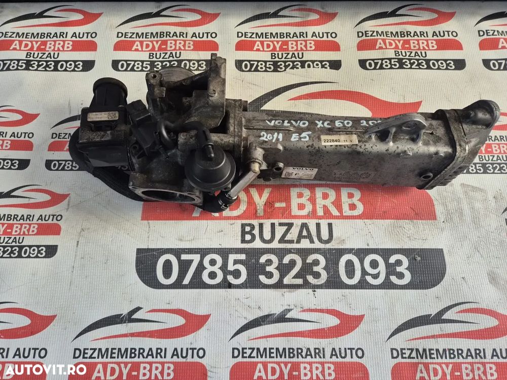 Racitor de gaze cu EGR/ Clapeta acceleratie Volvo XC60 2.0 D an 2011 163 CP E5 - 2