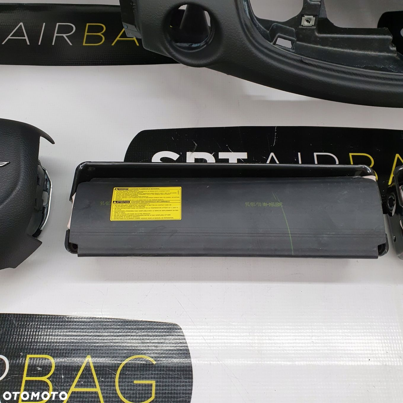 CHRYSLER 200C DESKA ROZDZIELCZA KONSOLA KOKPIT PULPIT PODUSZKI AIRBAG AIR BAG KIT SET - 7