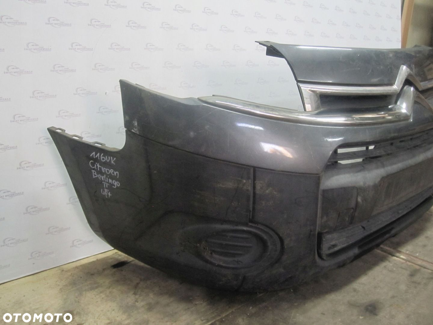 CITROEN BERLINGO II LIFT 14r zderzak przód - 3
